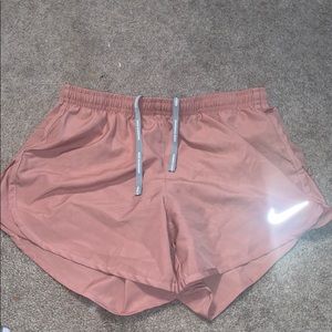 nike dri-fit shorts XS coral/pink